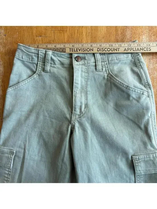 Cargo Utility Pants Boyfriend Fit Universal Thread Tag 0/25 Fits Like 25X30 Tan - Picture 6 of 8